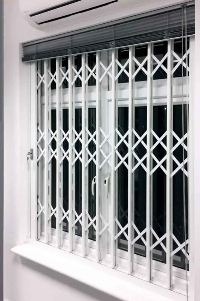 Window security grilles for enhanced safety